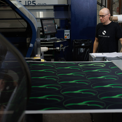Scorpio digital printed textile fabrics
